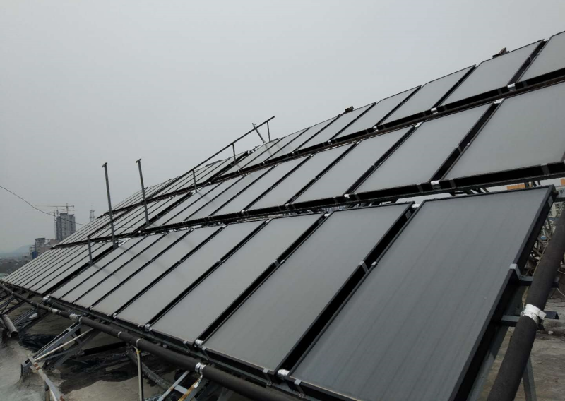 平板太陽(yáng)能集熱器工程案例